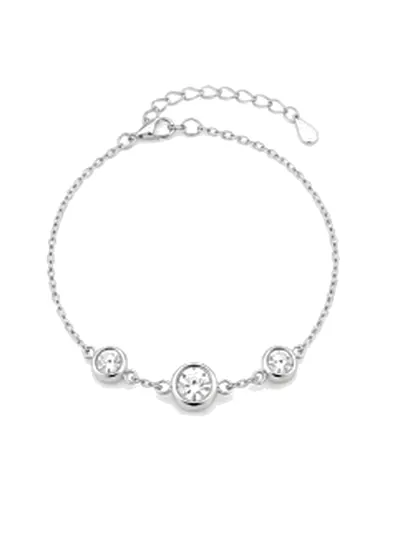 Trio Bezel Bracelet