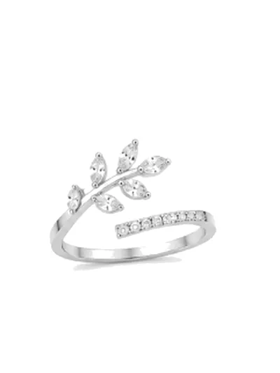 Ivy Leaf Wrap Ring